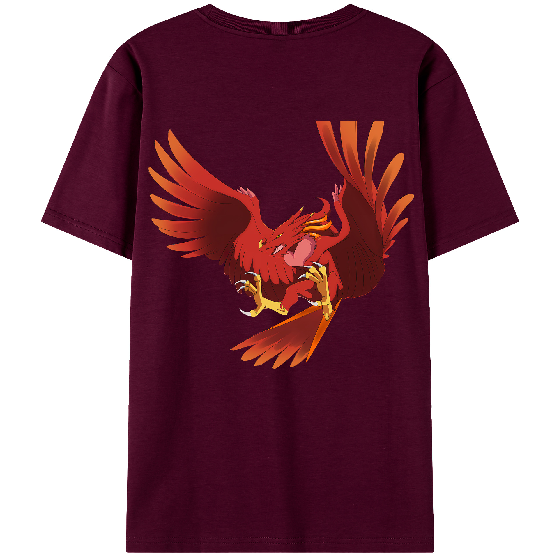 （画像用） Digimon デジタルモンスター/デジモン レディース半袖Tシャツ(バックプリント)